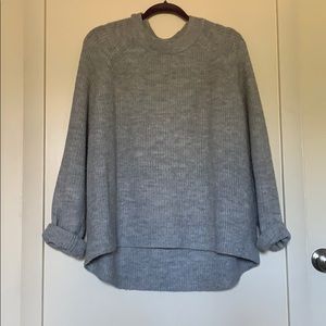 Cozy grey sweater